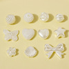 Acrylic beads from pearl, earrings, accessory, necklace and bracelet