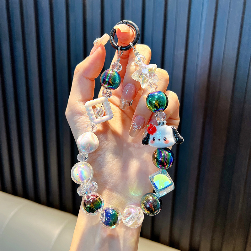 Cuentas Sanliou cadena de caja de teléfono móvil en vivo muñeca colgante para evitar la pérdida de pequeños regalos de estudiantes al por mayor