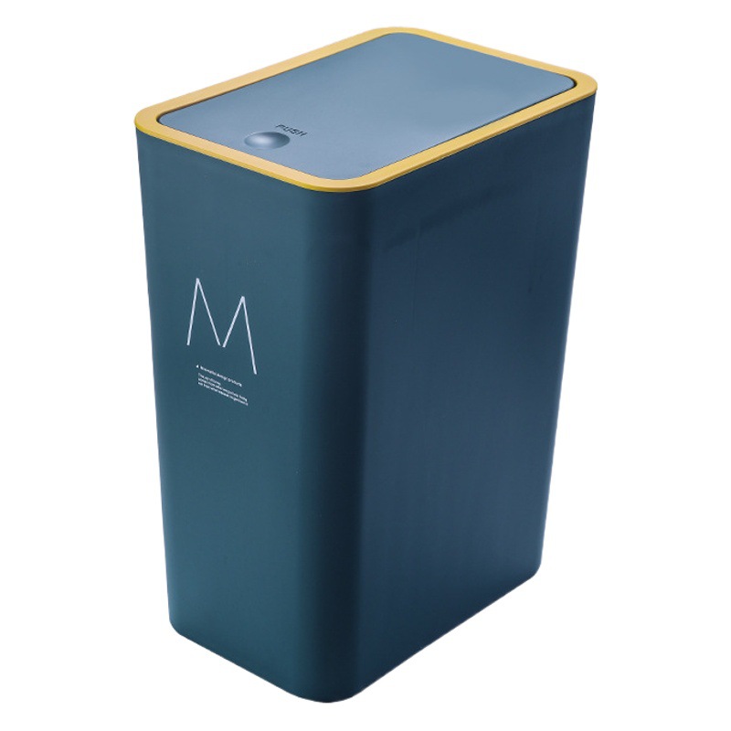 Bote de basura de gran capacidad inodoro Hotel inodoro basura al por mayor caliente transparente plástico hogar basura puede