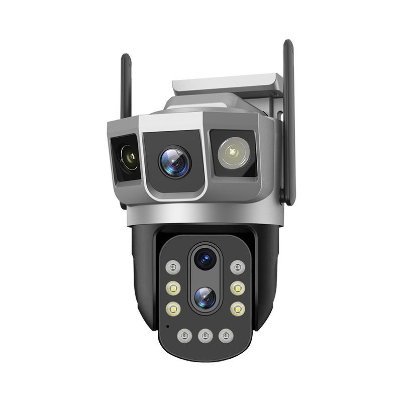 V380pro zoom triple pantalla 4G monitoreo móvil cámara remota HD al aire libre inteligente en stock