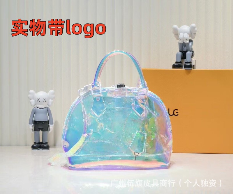 新しいアルマ BB クラシック老眼本革シェルバッグ白三色ジョイントファッションワンショルダークロスボディハンドバッグ女性用|undefined