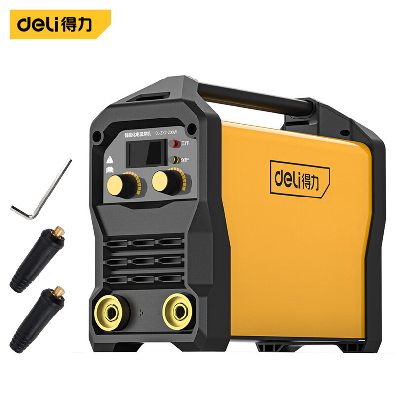 得力(deli) 智能化电焊机弧焊机便携式200W DL-ZX7-200W