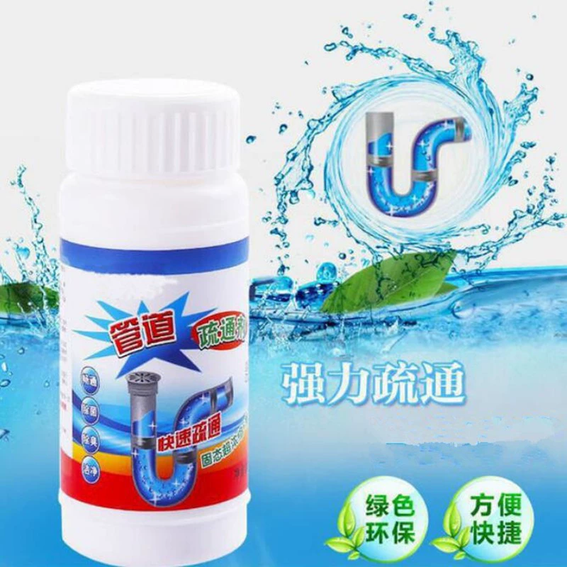 Средство для прочистки труб — это мощное средство для удаления засоров в канализации, устранения запахов в туалетах, кухнях и санузлах, растворения коррозии, засоров и жира.