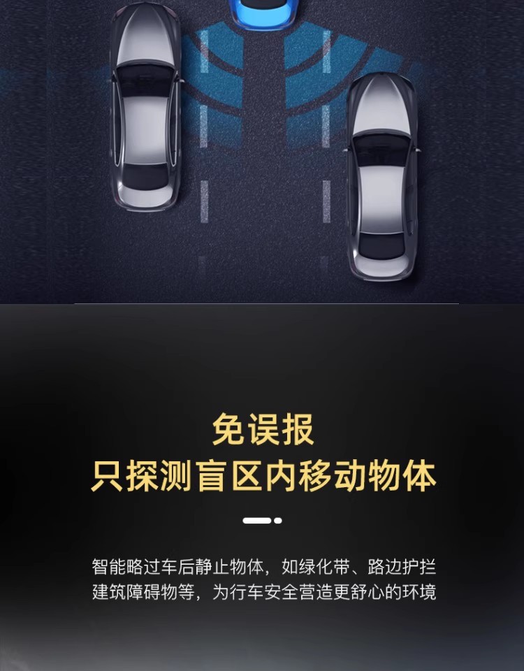 Car Bsd Blind Spot Monitoring Bsm Parallel Driving Assistance System 77g Blind Spot Lane Change Assist Overtaking Warning Radar 24g