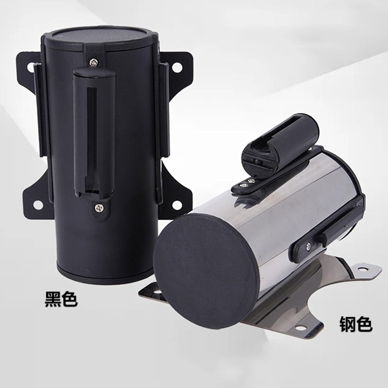 不锈钢栏杆座伸缩器 一米带挂墙式隔离带拉带头 2米拉带头厂家