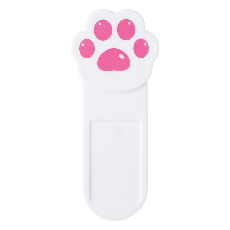 Y ZT5058 manija de inodoro de dibujos animados lindo tapa de garra de gato creativa tapa abatible portátil de plástico