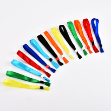 批发供应织唛一次性手腕带涤纶手环 织布手带多种可制定唛织手带