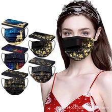 圣诞节口罩系列新款舒适透气一次性支持跨境厂家直供一件代发