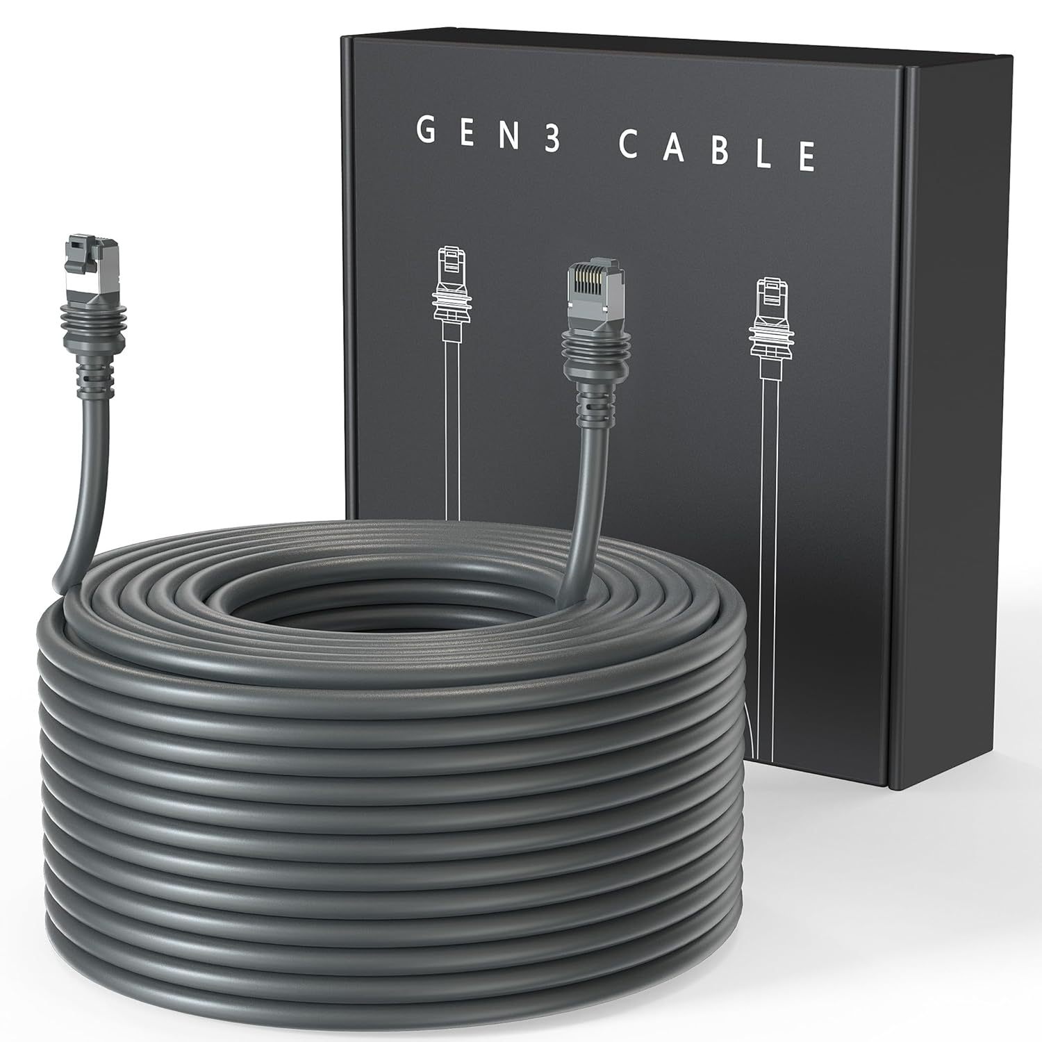 Gen3cable三代网线v3户外网络连接线延长线通讯电缆室外网线