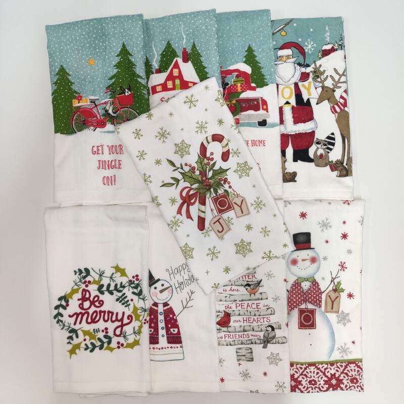 Source factory direct foreign trade Christmas snowman Christmas printing cut velvet towel tea towel face towel