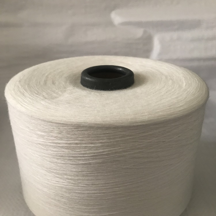 厂家直销 粘毛纱 30支现货 粘胶羊毛混纺纱R85/W15