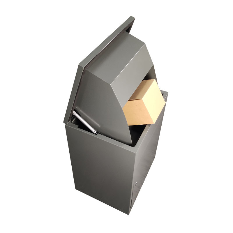 立式户外邮件快递包裹收纳箱金属包裹收纳箱