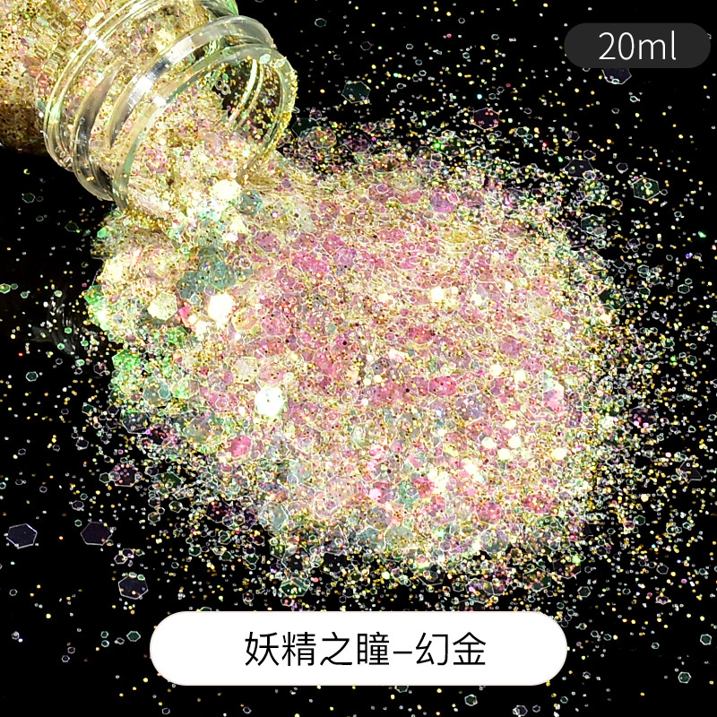 polvo brillante DIY material sequinilla goteo AB molde resina UV aceite Mahjong relleno joyas auriculares ilusión