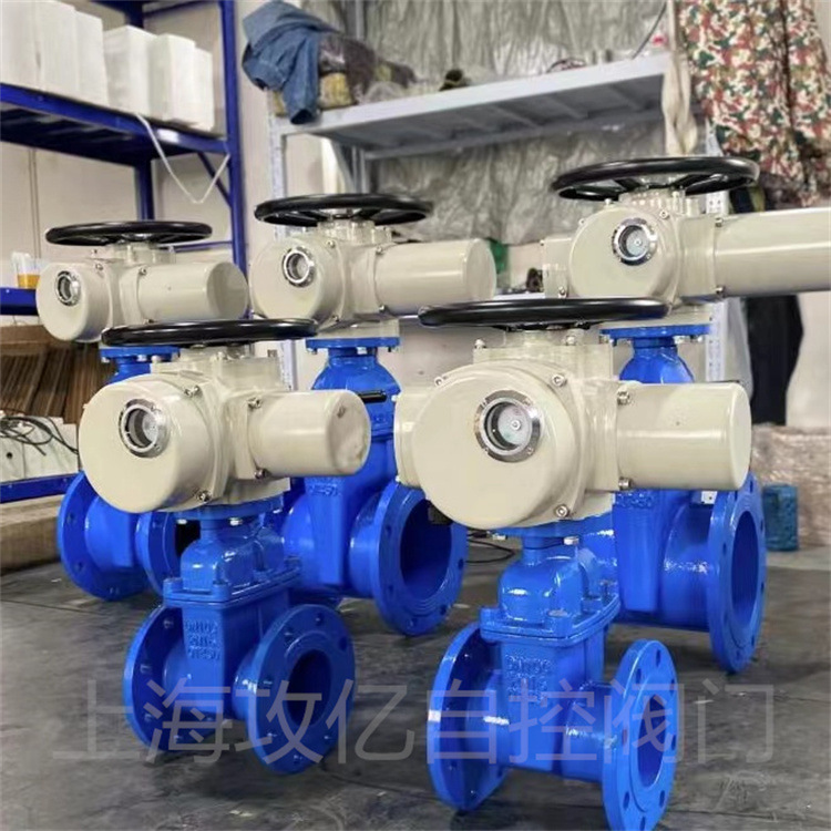 Z945X-16Q DN250软密封电动闸阀 智能一体式调节型电动闸阀