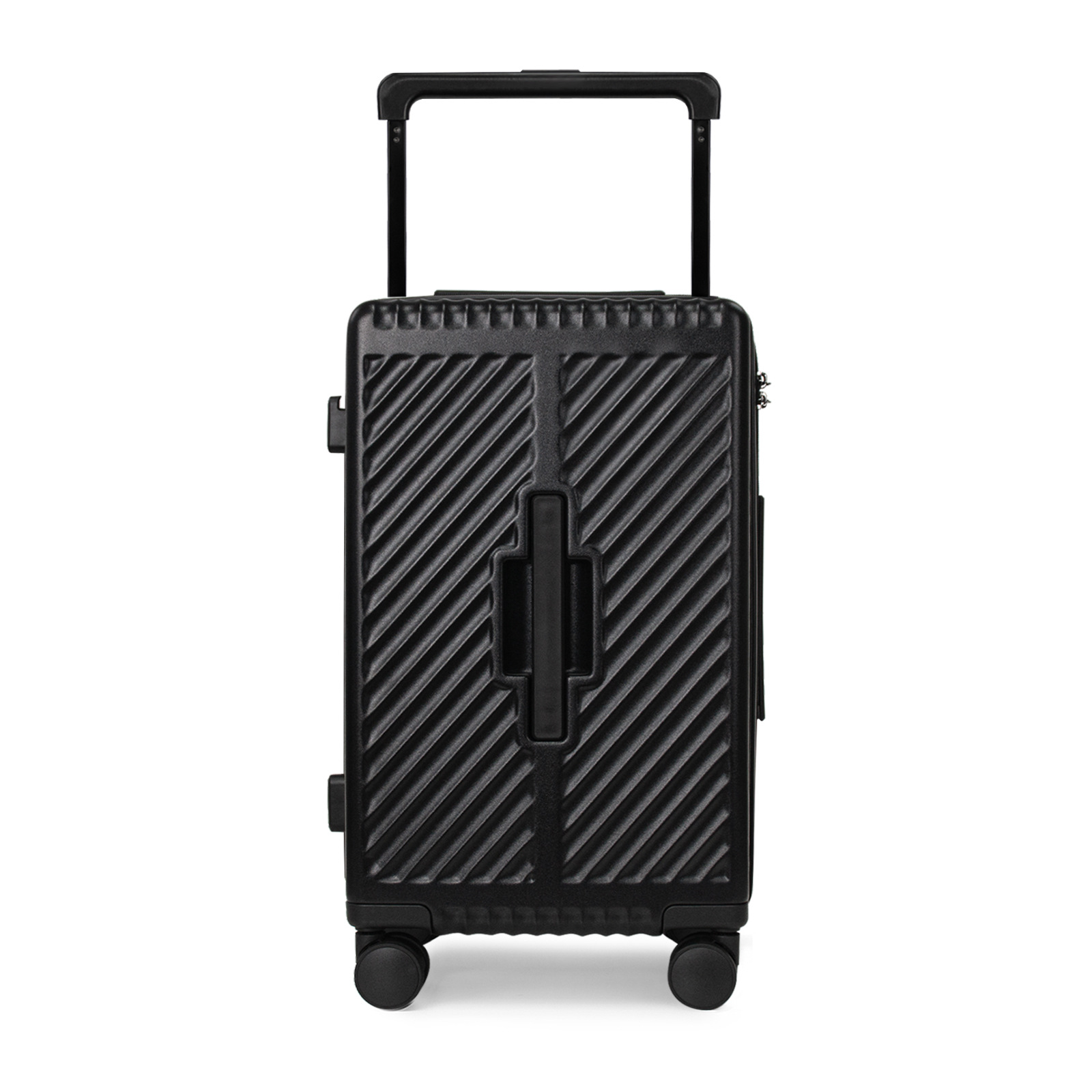Vali thể thao PC 20 inch chống mài mòn, xách tay thương mại — màu đen, màu sắc, màu trắng, xanh lá cây chi tiết 10