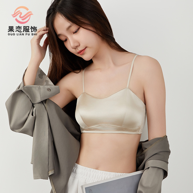 Silk tube top