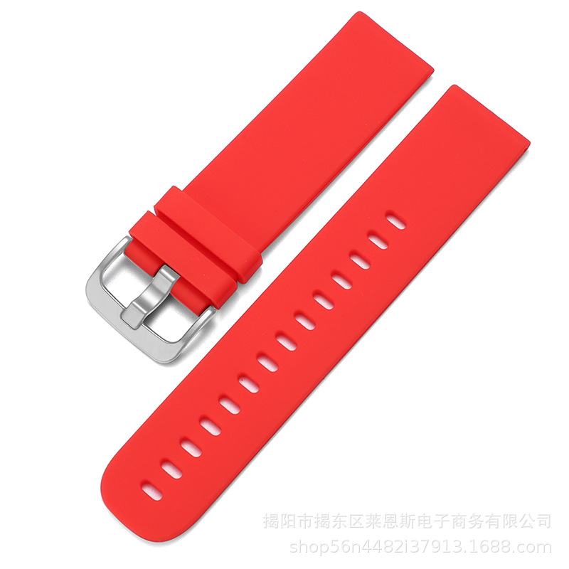 SX-China Red-Silver Covered 【Round Tail Silicone】