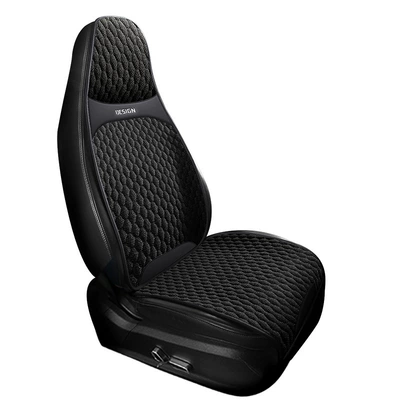 Seat cushion, seat cover — Seat Covers for All Seasons - yaoye-black-front-row-single-seat-one-piece-head-saddle-pad-gaomi-chun-ma