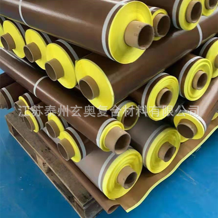 铁氟龙高温胶带 复合机滚筒PTFE胶带 0.18高温焊布易脱模隔烫反复