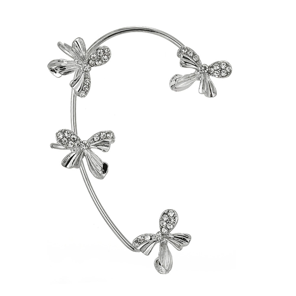 Модные клипсы для ушей, серьги, Aliexpress, стиль легкой роскоши, инкрустированы кубиками, стиль высокого качества, со снежинками