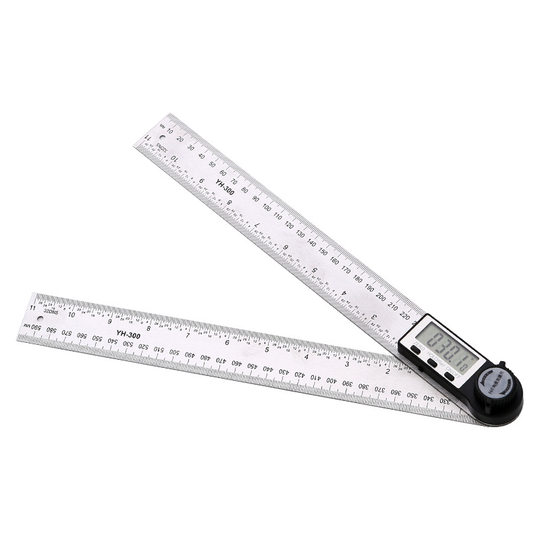 Digital display angle ruler woodworking protractor 90 high precision angle measuring instrument 3.6 million electronic angle ruler multifunctional