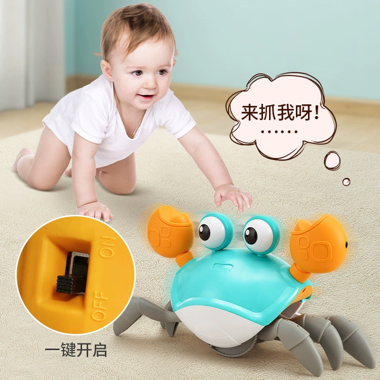Индукционный электрический музыкальный игрушка для ползания, Amazon