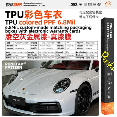 Surface True Paint Film Full – Car paint protective film - tpusky-gray-metallic-paint-152m-15m-roll