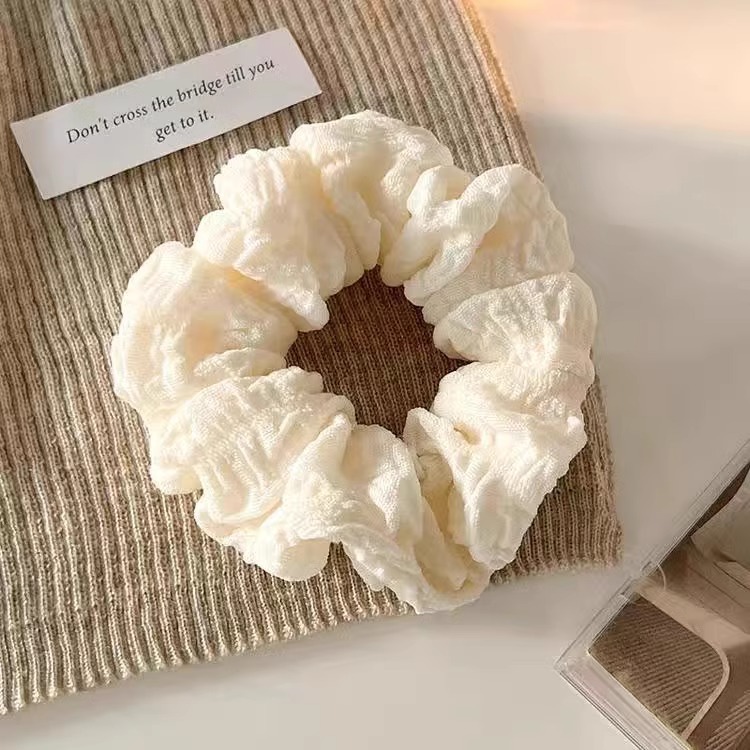 Temperamento floral intestino grueso anillo para el cabello bola femenina cabeza cuerda dulce cola de caballo cuerda para el cabello banda de goma de alta calidad accesorios para el cabello al por mayor