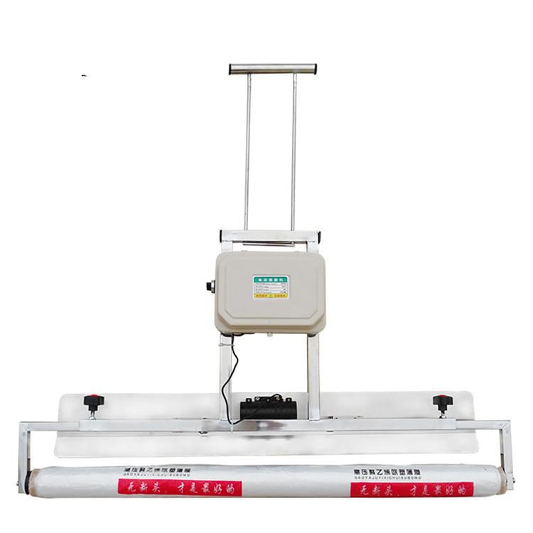 máquina de revestimiento de película de cemento de vibración y nivelación integrada máquina eléctrica de revestimiento de película de eliminación de huellas de pie de hormigón