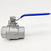 ♔304不锈钢球阀二片式两片式内螺纹内丝水开关阀门4分6分1寸dn15