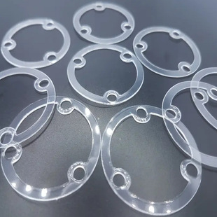 Transparent PC hard sheet processing polycarbonate PC hard sheet transparent plastic sheet engraving processing punch