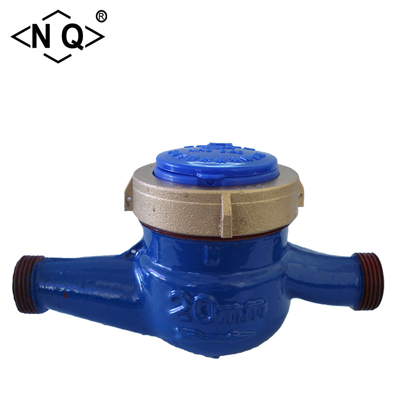 宁波宁桥水表厂家供应LXS-20E全液封铁壳冷水表多规格多口径可选