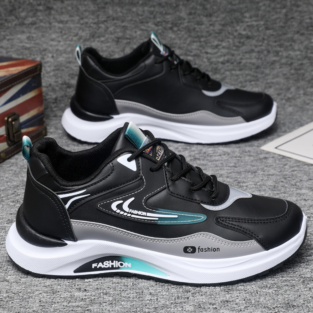 Zapatos transfronterizos de hombre transpirables y cómodos, zapatos casuales de hombre, moda, zapatos de suela gruesa, zapatos deportivos de moda para hombres.