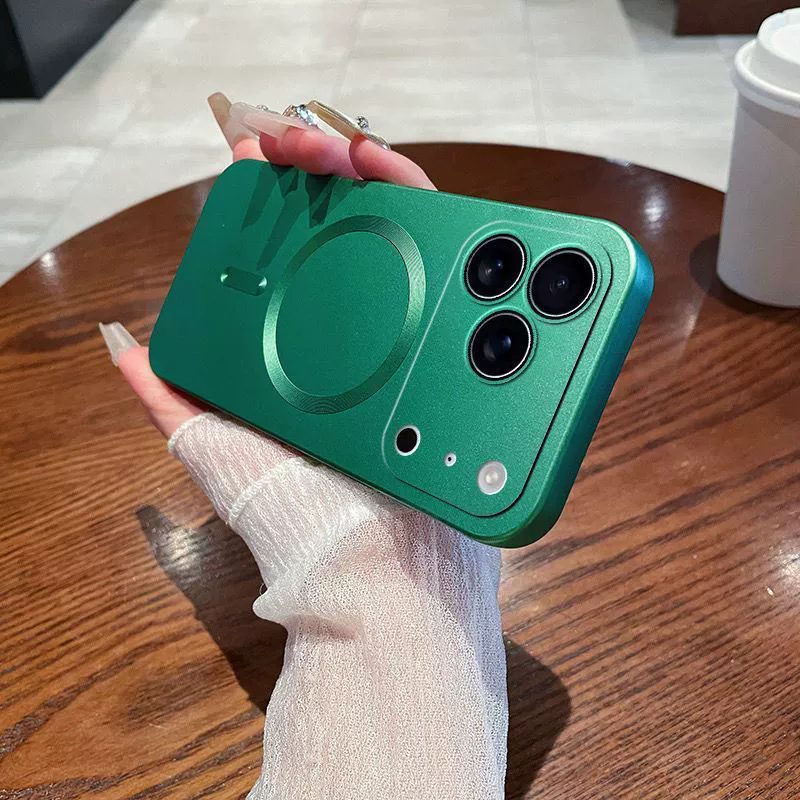 iPhone17PROMAX液态硅胶磁吸手机壳适用苹果16带镜头膜防摔保护套|undefined