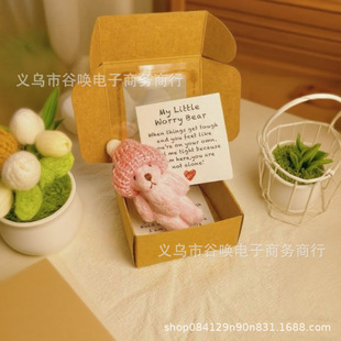 Mini Plush Teddy Bear in Box�羳�ڴ�̩��������ë�q�ܺ��b�Y��