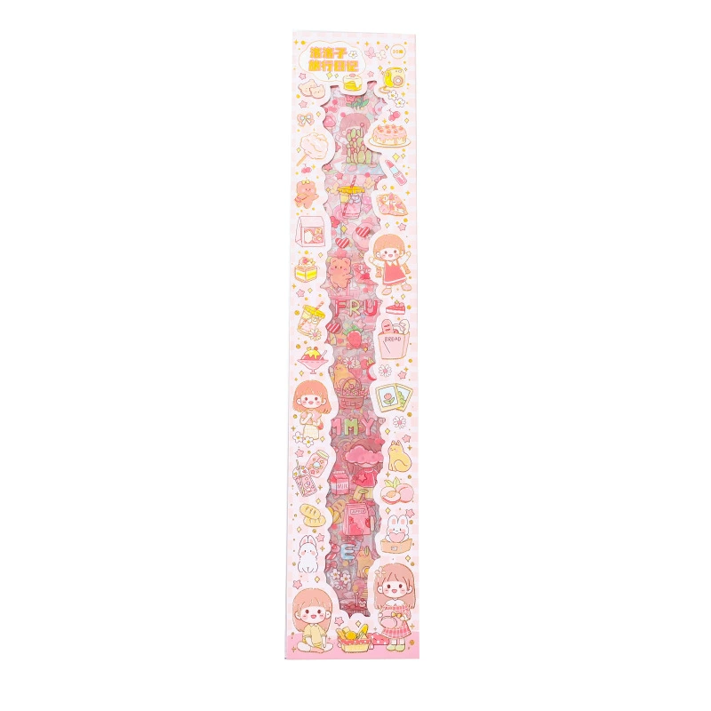 Sticker, waterproof set, 20 pieces, scheduler, no trace