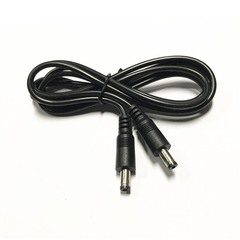 0.3 square 12V power supply equipment dual male-to-male connection line DC 5.5*2.1mm male-to-male power cord adapter cord