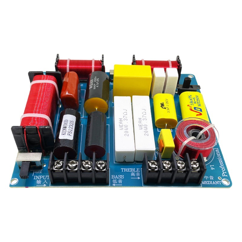 Profesional etapa altavoz divisor de frecuencia secundaria baja de tres vías fiebre KTV tarjeta caja crossover distribuidor