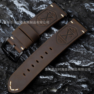 Customized Suitable for Apple Retro Watch with Genuine Leather Applewatchs10 Imported Cowhide Iwatchs9 New Model