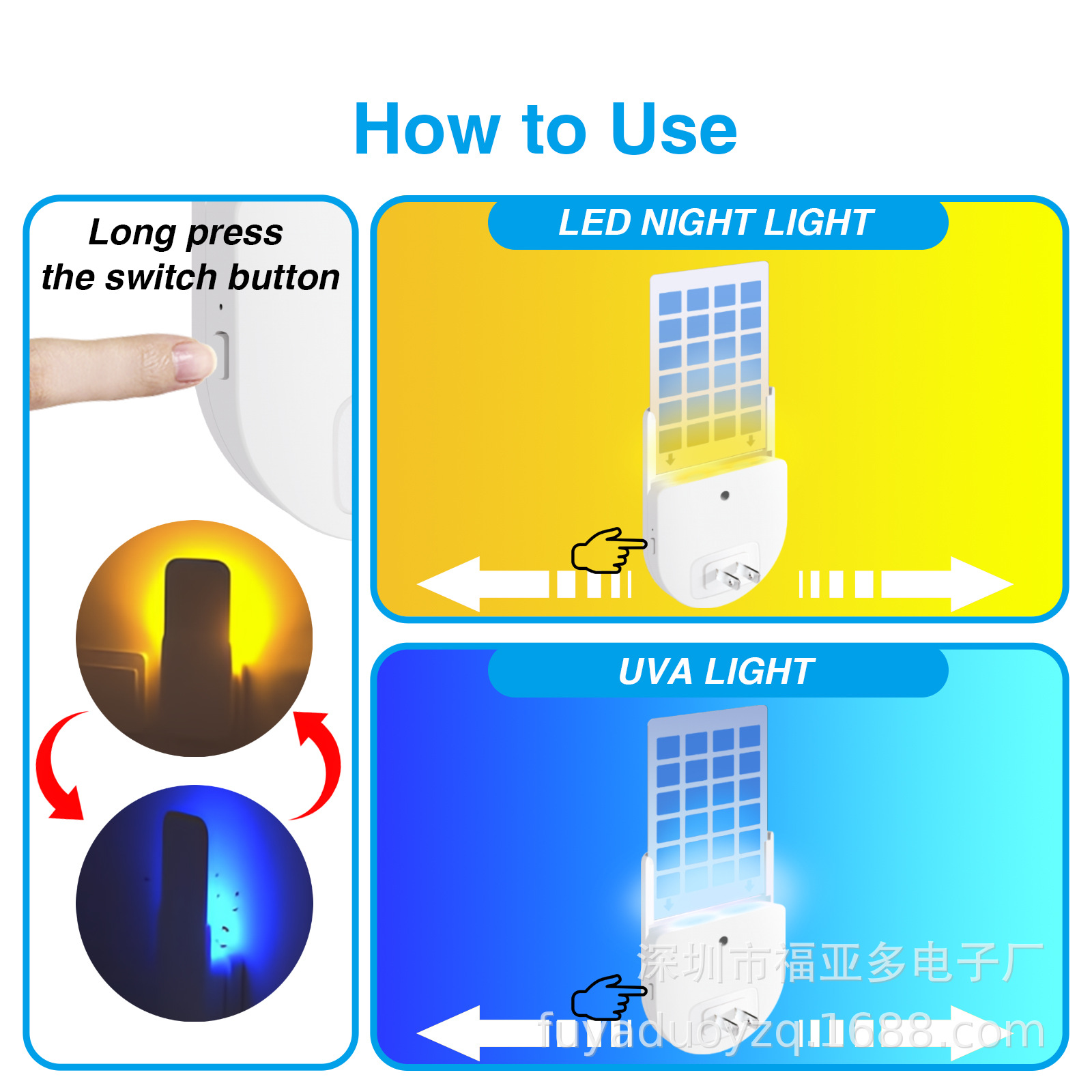 Sticky Mosquito Killer Lamp Passed Epa Certification Uv Purple Light to Attract Mosquitoes, Kill Mosquitoes, Supplement Flies, Fruit Flies and Cockroaches, Catch Sticky Mosquito Lamp