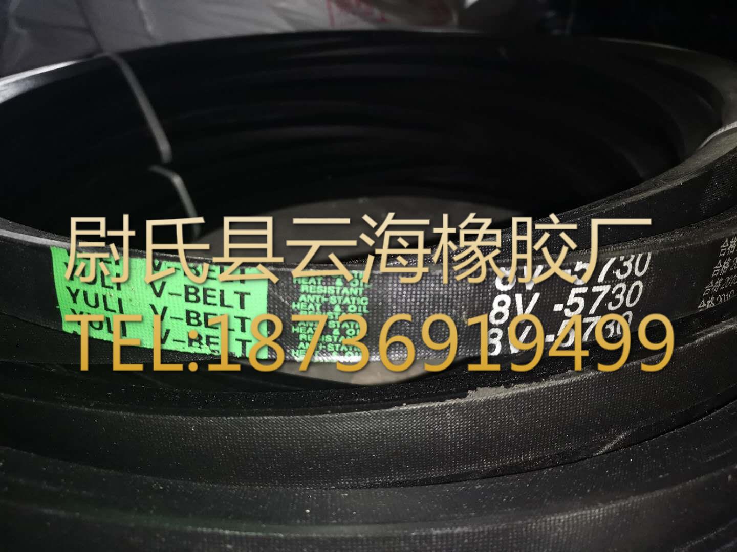 8V-5730窄V带 8V三角带 机械设备用三角带 矿山设备用8V三角带