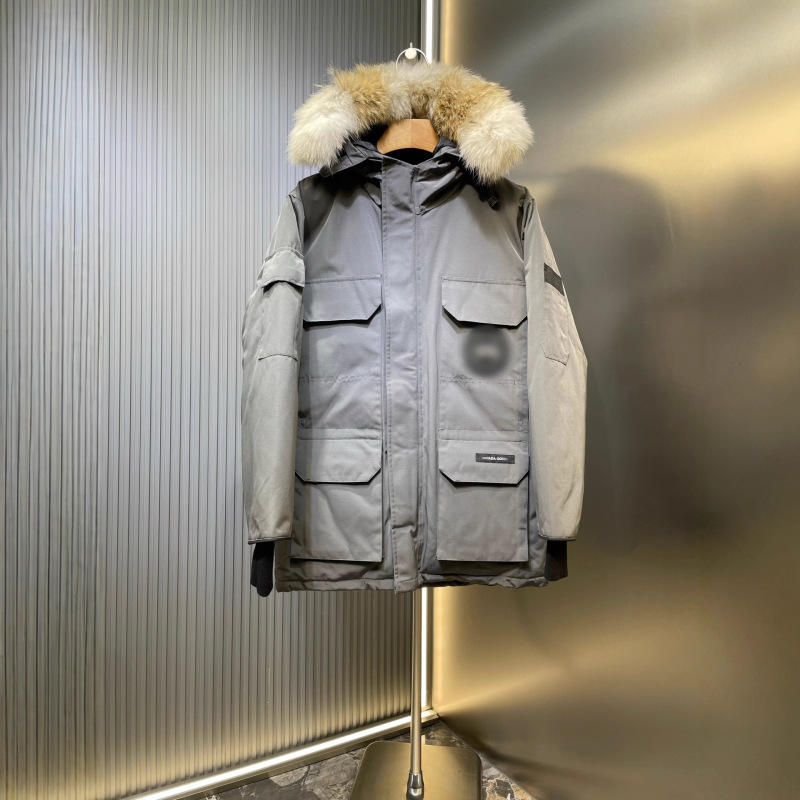 Ejia 08 Expedition Parka with Wolf Fur Collar Chip Version down Jacket Pure Original down Top Unisex Style