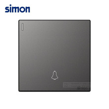 Simon/西蒙 M3系列 门铃开关（荧光灰）586301-61