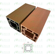 木塑立柱 户外塑木立柱 凉亭廊架立柱 户外环保复合材