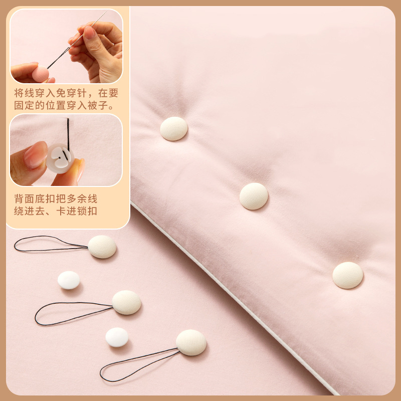綿糸の掛け布団の固定器の肌に傷がないので、取り外し可能です。学生家庭用の厚い布団の固定器の卸売りです。|undefined