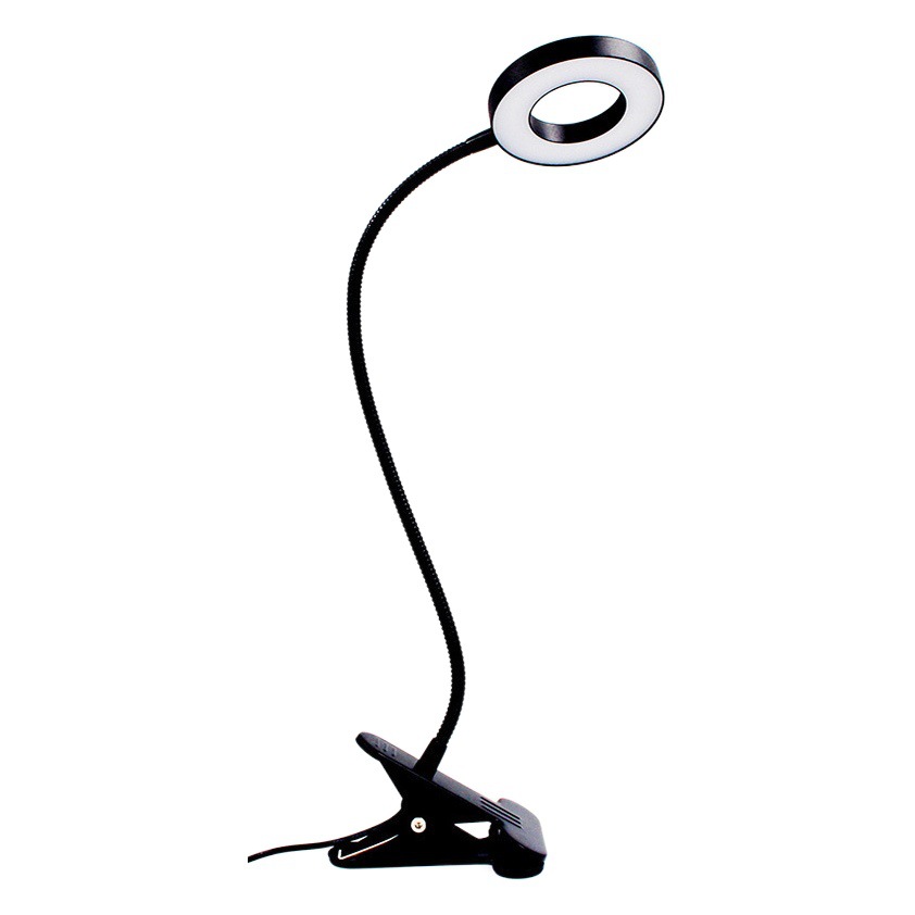 En stock LED lupa clip lámpara de mesa USB dormitorio estudiante libro Mesa manguera universal Amazon lámpara de mesa