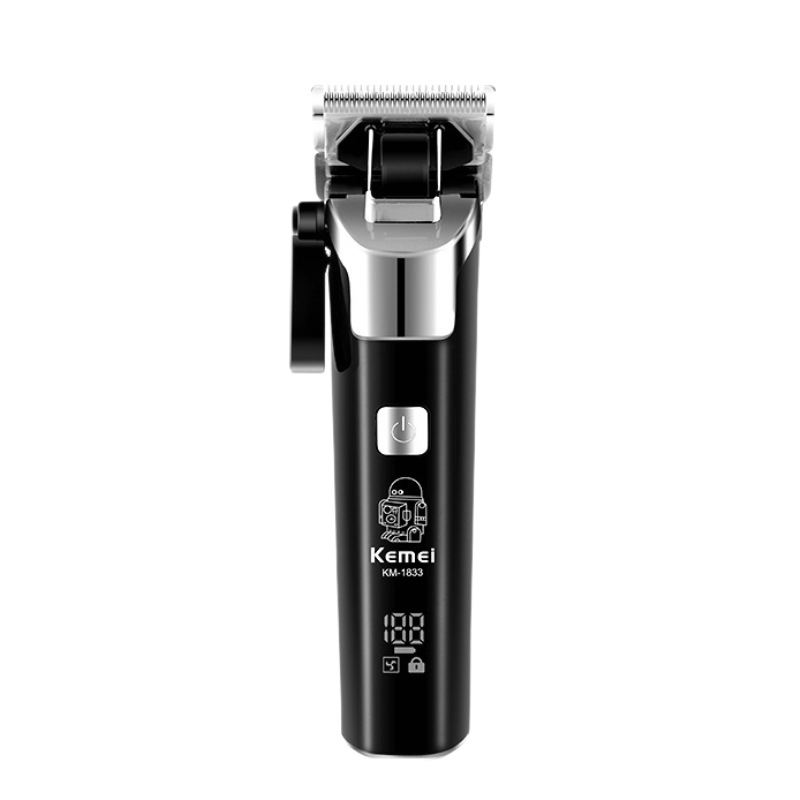 Cortadora de Pelo Eléctrica Kemei KM-1833, Recortadora de Pelo Profesional para Hombre, Máquina Eléctrica para Cortar el Cabello