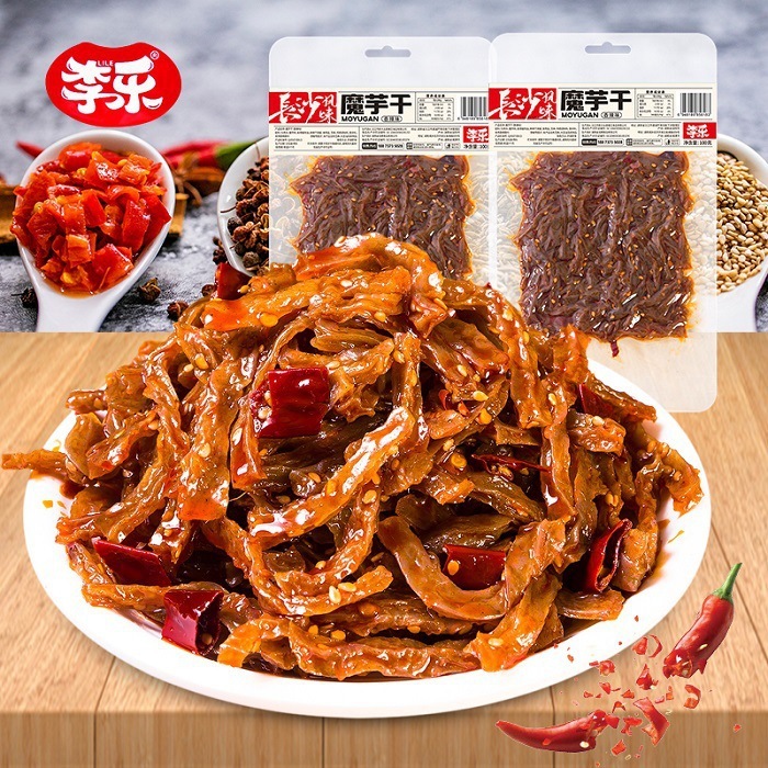 スパイシードライこんにゃく 100g 1大袋 湖南産 極辛こんにゃくスナック スパイシー|undefined