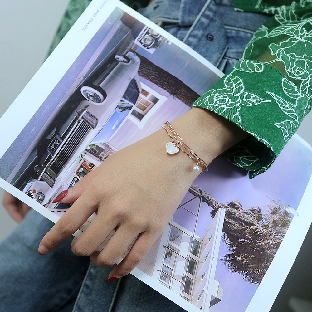 304 Stainless Steel Material PVD Coated Geometric Titanium Steel Waterproof Non Tarnish 304 Stainless Steel Bracelets