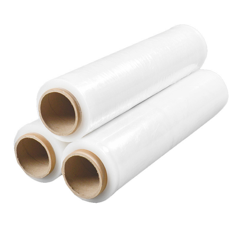 Film estirable industrial, film PE autoadhesivo para embalaje, venta al por mayor a granel